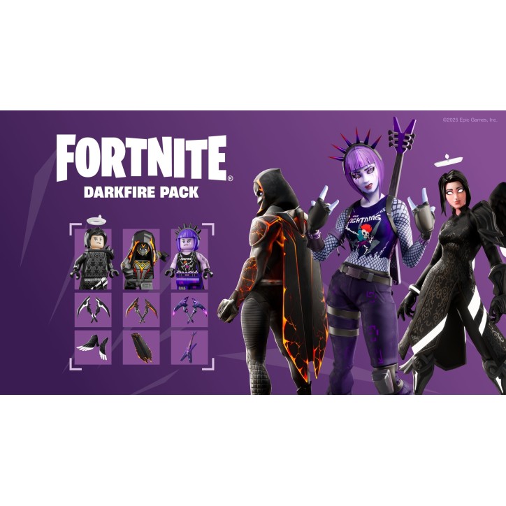FORTNITE Darkfire & Ice Bundle - Jeu Xbox Series X | Xbox One - Code in a Box FORTNITE Darkfire & Ice Bundle - Jeu Xbox Series X | Xbox One - Code in a Box