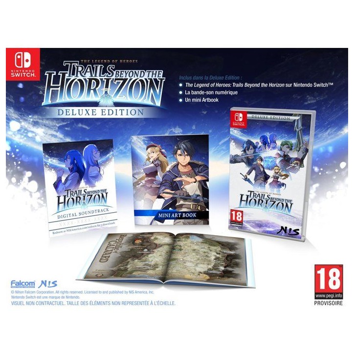 The Legend of Heroes : Trails Beyond the Horizon - Deluxe Edition - Jeu Nintendo Switch The Legend of Heroes : Trails Beyond the Horizon - Deluxe Edition - Jeu Nintendo Switch
