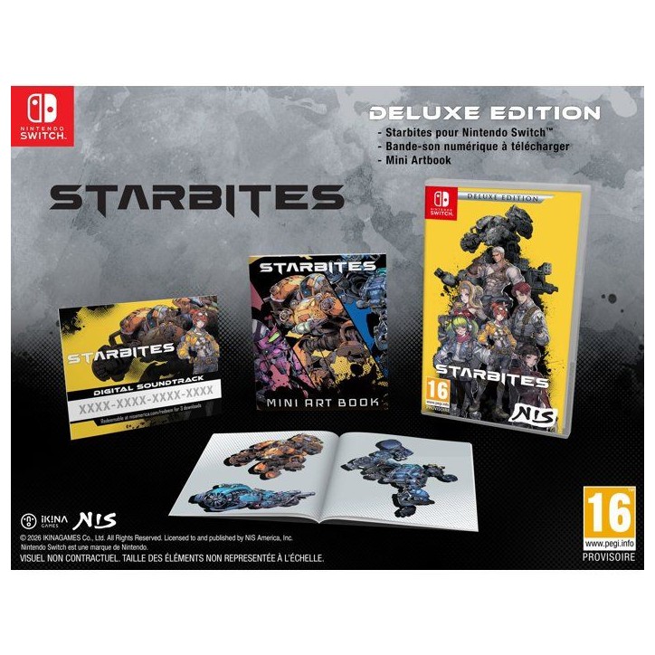 Starbites - Deluxe Edition - Jeu Nintendo Switch