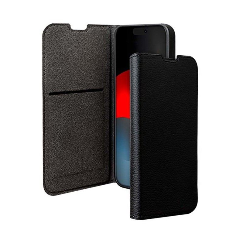 Etui a rabat - IPhone 17 Pro Max - 65% GRS - Noir
