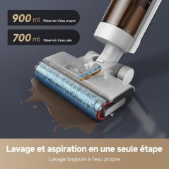 DREAME G10 Pro - Aspirateur Balai Laveur - 16000Pa - Nettoyage Automat