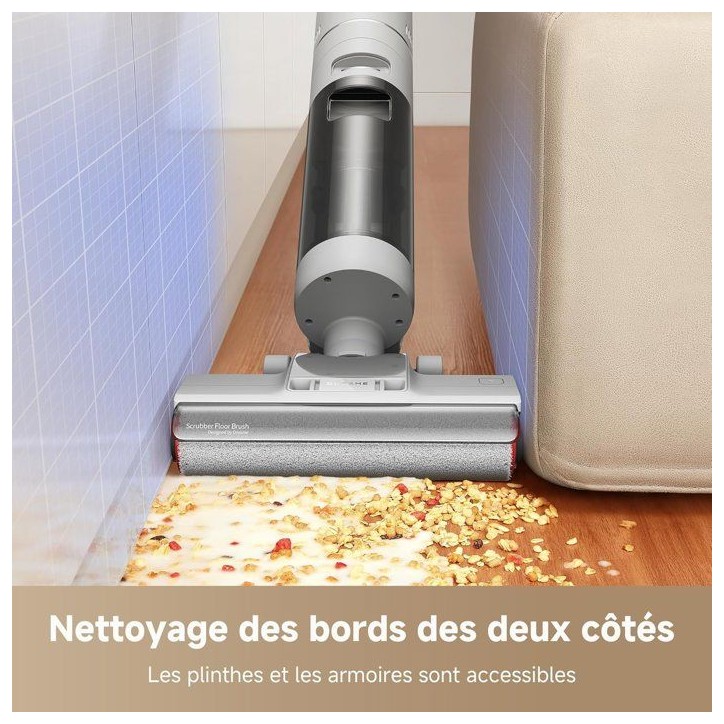 DREAME G10 Pro - Aspirateur Balai Laveur - 16000Pa - Nettoyage Automatique a Double Rotation - Grand Affichage LED DREAME G10 Pro - Aspirateur Balai Laveur - 16000Pa - Nettoyage Automatique a Double Rotation - Grand Affichage LED