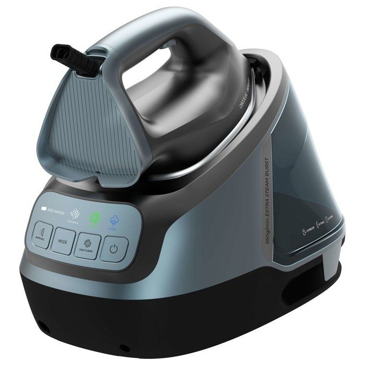 Centrale vapeur - CECOTEC - IronHeroH-2800 Professional Station - 2800 W - 550 g/min - Gris / Bleu Centrale vapeur - CECOTEC - IronHeroH-2800 Professional Station - 2800 W - 550 g/min - Gris / Bleu