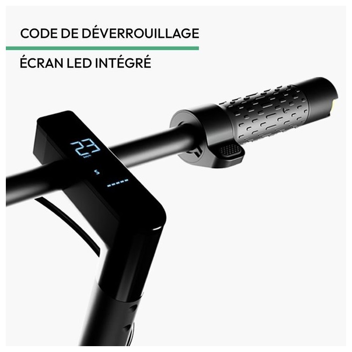 Trottinette électrique - WISPEED - Airo V6 - 36 V - 250 W nominal - 8,5'' - Noir Trottinette électrique - WISPEED - Airo V6 - 36 V - 250 W nominal - 8,5'' - Noir
