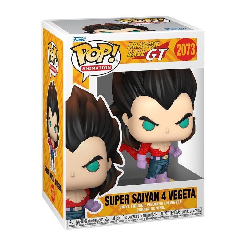 Figurine Funko Pop! - Dragon Ball GT Vegeta Super Saiyan 4 - Vinyle