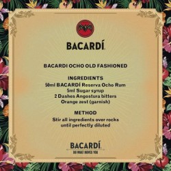Rhum Bacardi Anejo Cuatro - Rhum vieux - Puerto Rico - 40%vol - 70cl