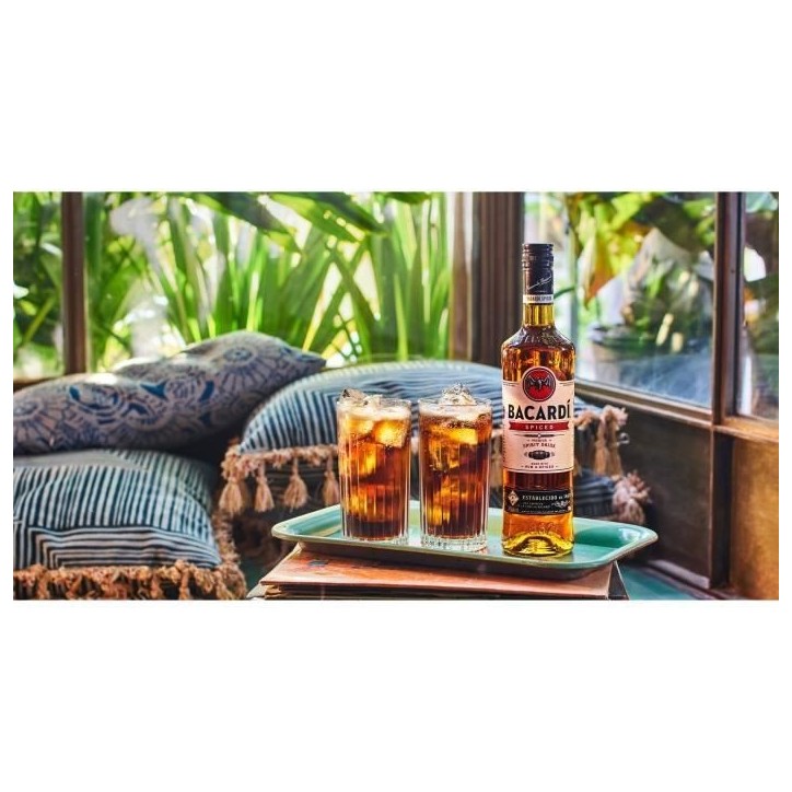 Bacardi Spiced - Rhum ambré - 35,0% Vol. - 70cl