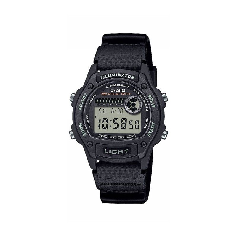 Montre - CASIO - W-220H - Mixte - Noir - Quartz - Digital
