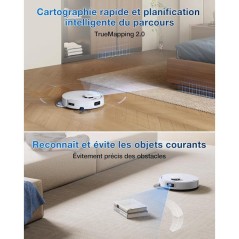 ECOVACS T30C Omni GEN2 - Aspirateur Robot Laveur avec Station - 25000P