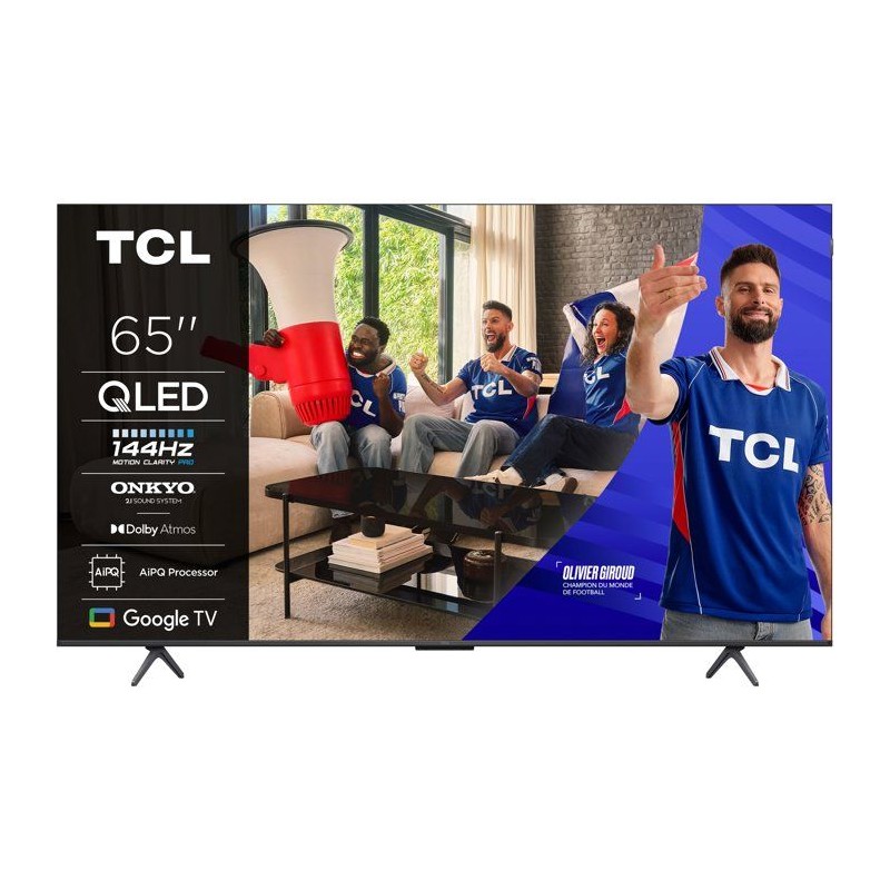TCL 65P8K - TV QLED 65 (165 cm) - 4K UHD 3840x2160 - 144 Hz - Dolby Vi