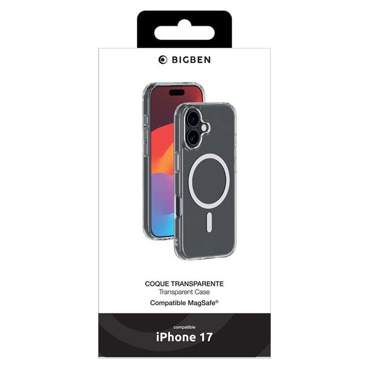 Coque MagSafe - IPhone17 - Transparente Coque MagSafe - IPhone17 - Transparente
