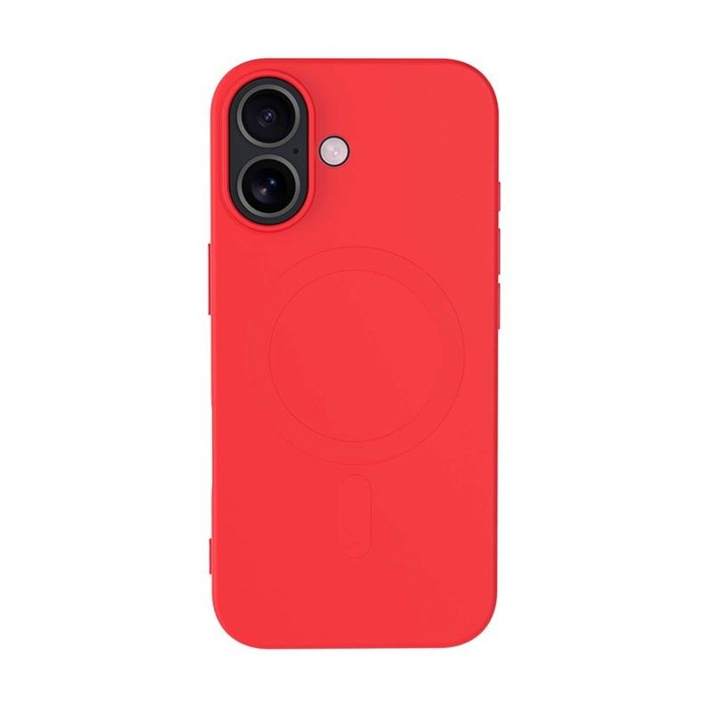 Coque MagSafe - IPhone17 - Silicone - Rouge