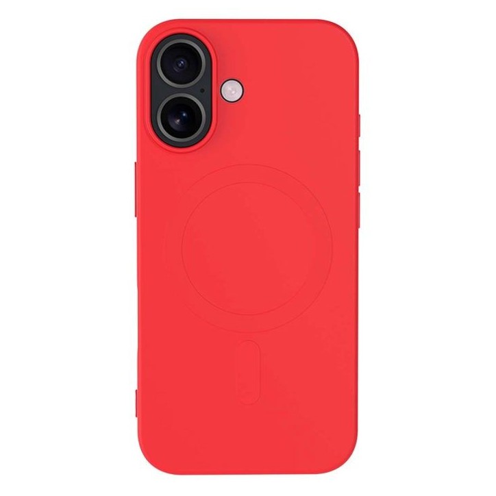 Coque MagSafe - IPhone17 - Silicone - Rouge Coque MagSafe - IPhone17 - Silicone - Rouge