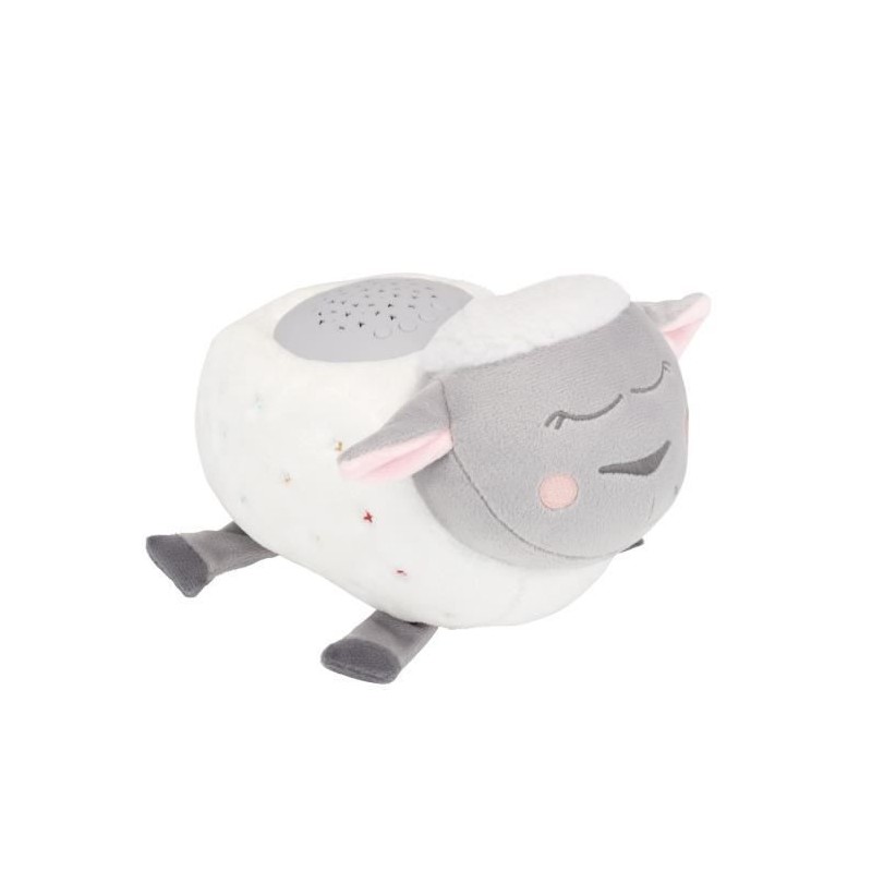 Badabulle Veilleuse Mouton Peluche - Projection d'étoiles & Berceuses Badabulle Veilleuse Mouton Peluche - Projection d'étoiles & Berceuses
