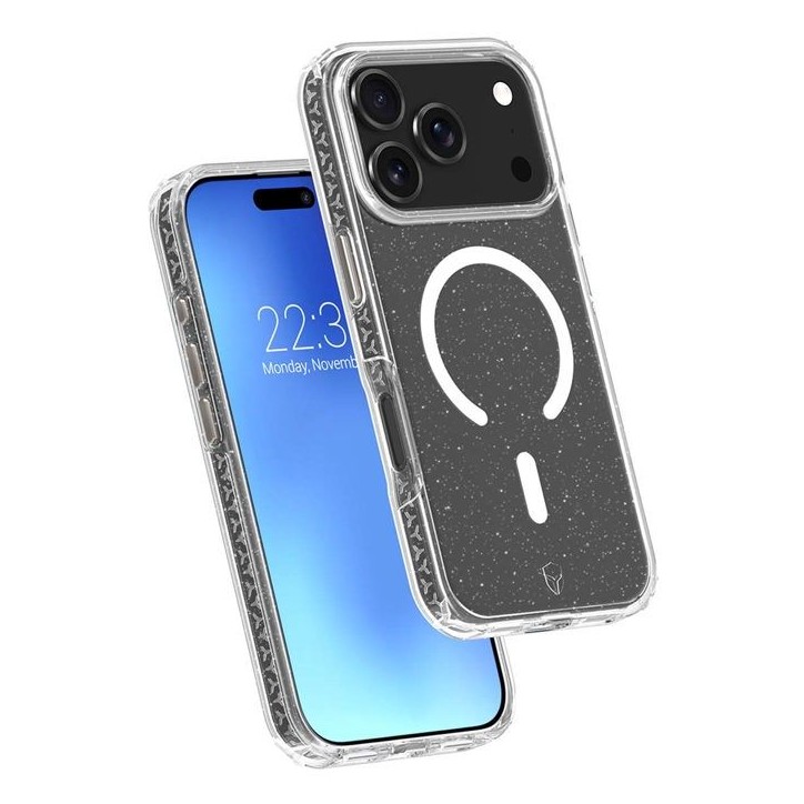 Coque FC Air Xtrem MagSafe - IPhone17 Pro - Recyclé - Paillettes Coque FC Air Xtrem MagSafe - IPhone17 Pro - Recyclé - Paillettes