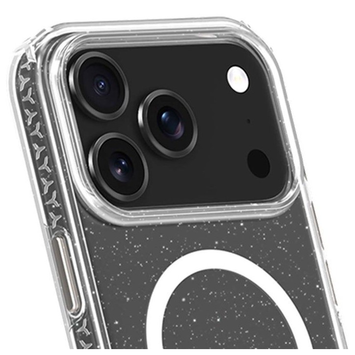 Coque FC Air Xtrem MagSafe - IPhone17 Pro - Recyclé - Paillettes Coque FC Air Xtrem MagSafe - IPhone17 Pro - Recyclé - Paillettes