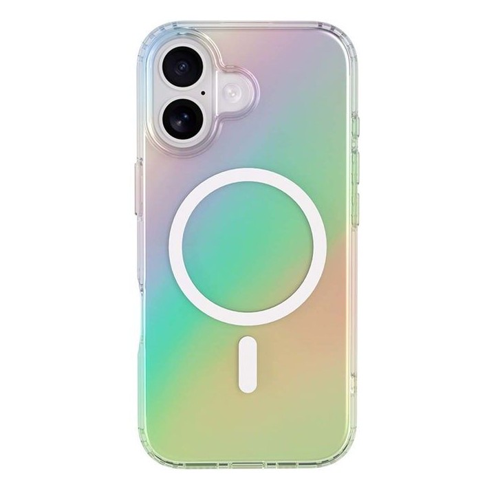 Coque MagSafe - IPhone17 - Semi-transparente - Irisée Coque MagSafe - IPhone17 - Semi-transparente - Irisée