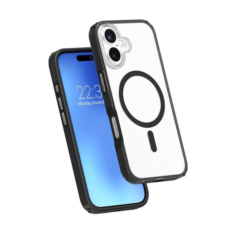 Coque FC Air Xtrem Frost MagSafe - IPhone17 - Noir