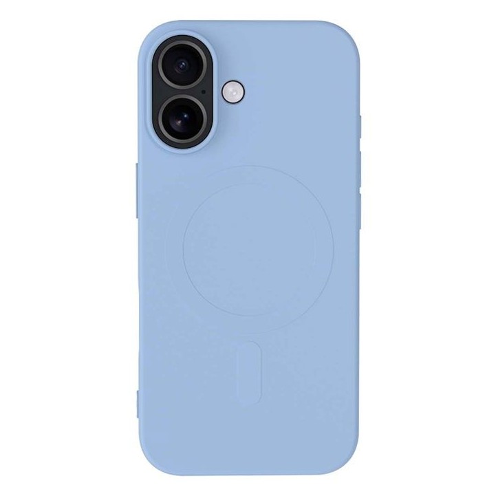 Coque MagSafe - IPhone17 - Silicone - Bleu ciel Coque MagSafe - IPhone17 - Silicone - Bleu ciel