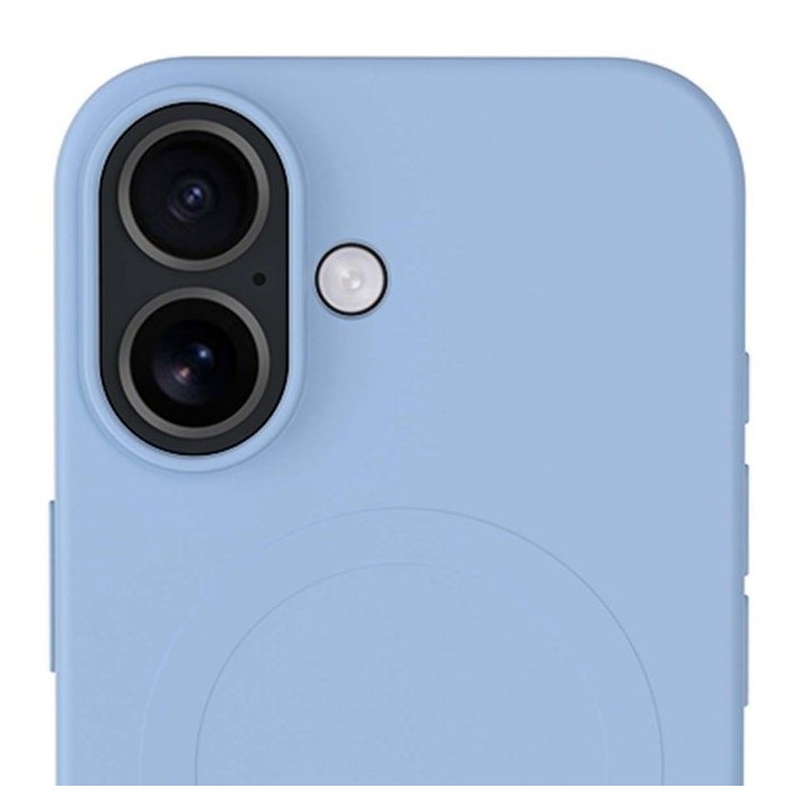 Coque MagSafe - IPhone17 - Silicone - Bleu ciel Coque MagSafe - IPhone17 - Silicone - Bleu ciel