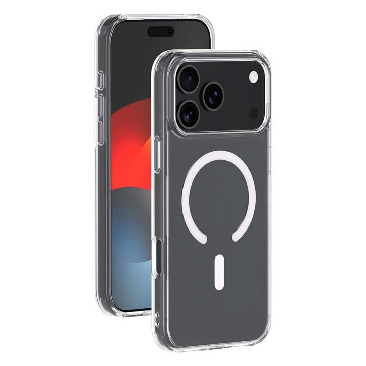 Coque MagSafe - IPhone17 Pro Max - Hybride - Transparente Coque MagSafe - IPhone17 Pro Max - Hybride - Transparente