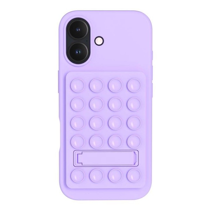 Coque MagSafe - IPhone17 - Support ventouse - Violet Coque MagSafe - IPhone17 - Support ventouse - Violet