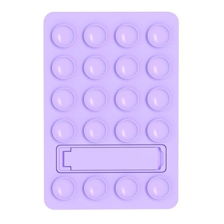 Coque MagSafe - IPhone17 - Support ventouse - Violet Coque MagSafe - IPhone17 - Support ventouse - Violet