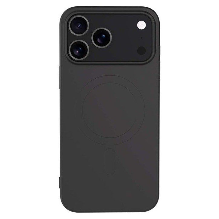 Coque MagSafe - IPhone17 Pro Max - Silicone - Noir Coque MagSafe - IPhone17 Pro Max - Silicone - Noir