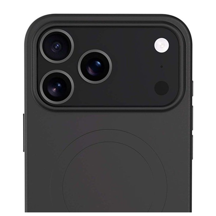 Coque MagSafe - IPhone17 Pro Max - Silicone - Noir Coque MagSafe - IPhone17 Pro Max - Silicone - Noir
