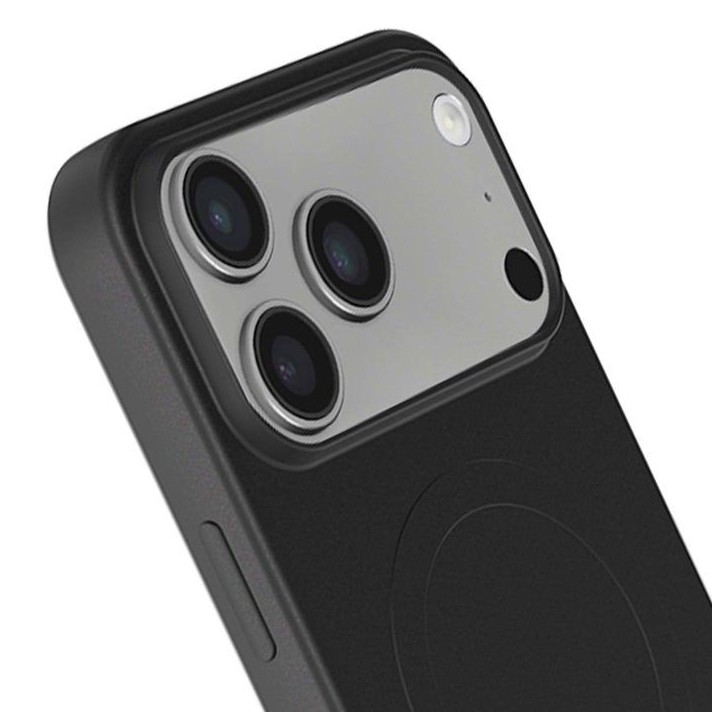 Coque MagSafe - IPhone17 Pro - Silicone - Noir Coque MagSafe - IPhone17 Pro - Silicone - Noir