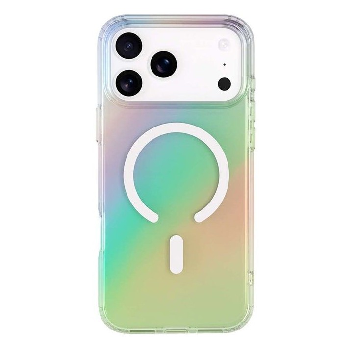 Coque MagSafe - IPhone17 Pro Max - Semi-transparente - Irisée Coque MagSafe - IPhone17 Pro Max - Semi-transparente - Irisée