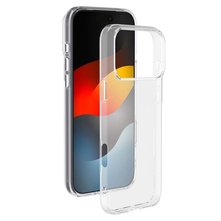 Coque Silisoft - IPhone17 Pro Max - Transparente Coque Silisoft - IPhone17 Pro Max - Transparente