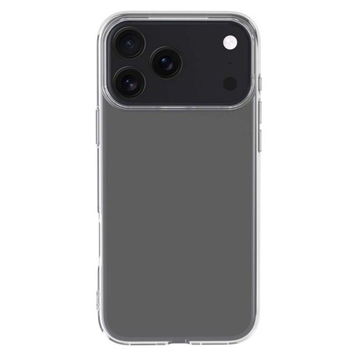 Coque Silisoft - IPhone17 Pro Max - Transparente Coque Silisoft - IPhone17 Pro Max - Transparente