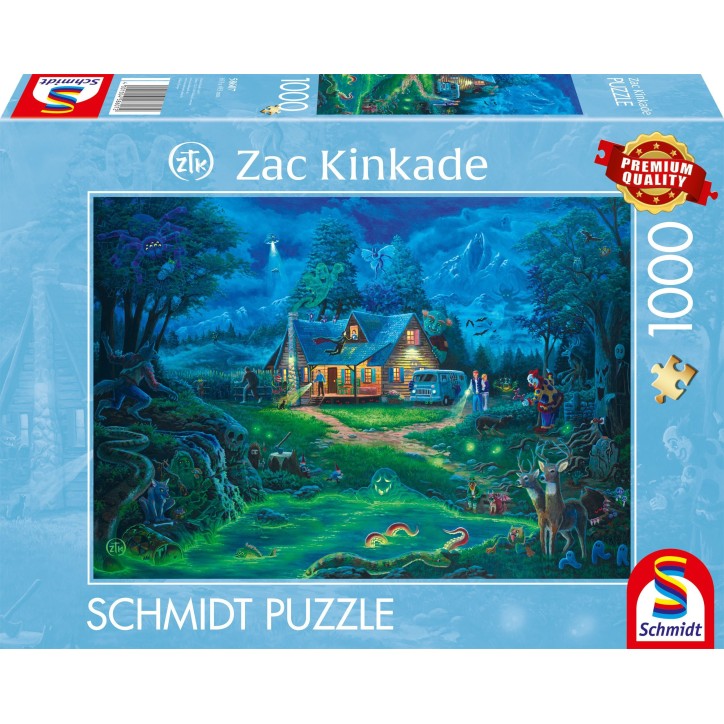 Puzzle - SCHMIDT SPIELE - La maison hantée - 1000 pieces - Des 12 ans Puzzle - SCHMIDT SPIELE - La maison hantée - 1000 pieces - Des 12 ans