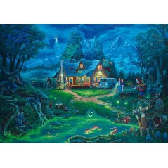 Puzzle - SCHMIDT SPIELE - La maison hantée - 1000 pieces - Des 12 ans