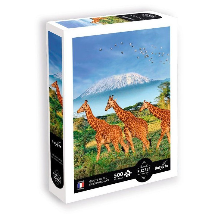 Puzzle - SENTOSPHERE - Calypto - 500 pieces XL - Girafes - Des 8 ans Puzzle - SENTOSPHERE - Calypto - 500 pieces XL - Girafes - Des 8 ans