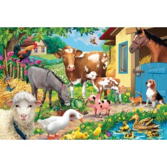 Puzzle - SCHMIDT SPIELE - Animaux de la ferme - 60 pieces - Des 5 ans