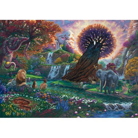 Puzzle - SCHMIDT SPIELE - Le jardin d'Eden - 1000 pieces - Des 12 ans