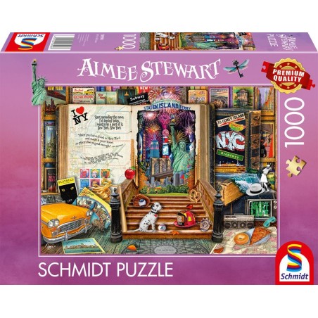 Puzzle - SCHMIDT SPIELE - Souvenirs de New York - 1000 pieces - Des 12 ans