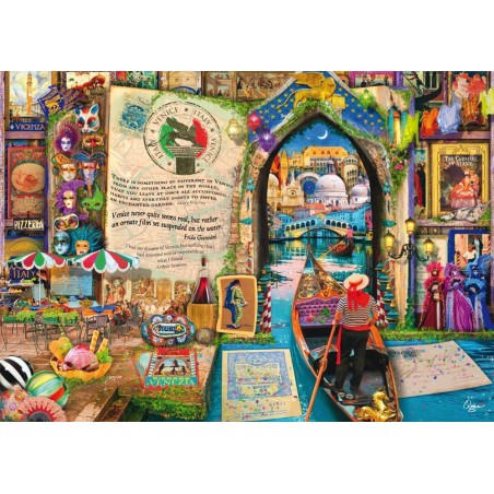 Puzzle - SCHMIDT SPIELE - Souvenirs de Venise - 1000 pieces - Des 12 ans