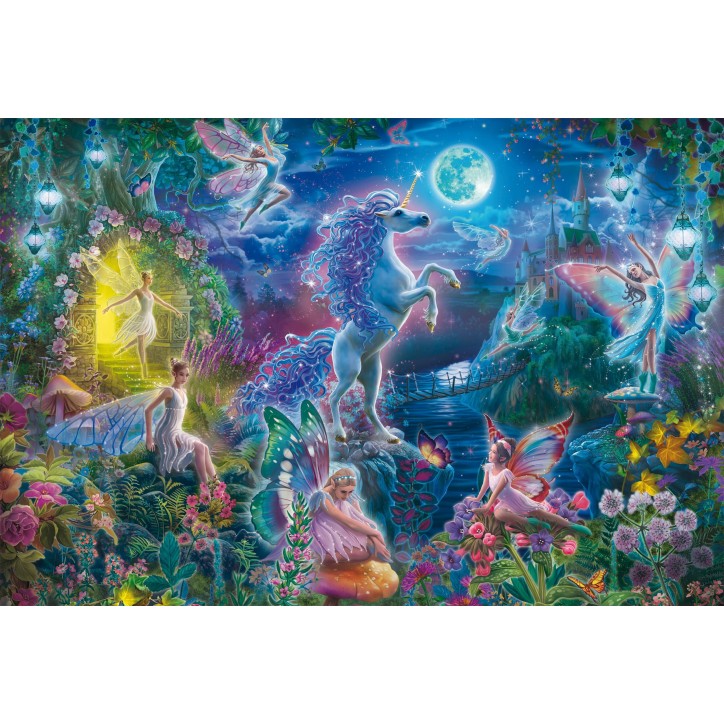 Puzzle - SCHMIDT SPIELE - Le conte de fées de la licorne - 150 pieces - Des 7 ans