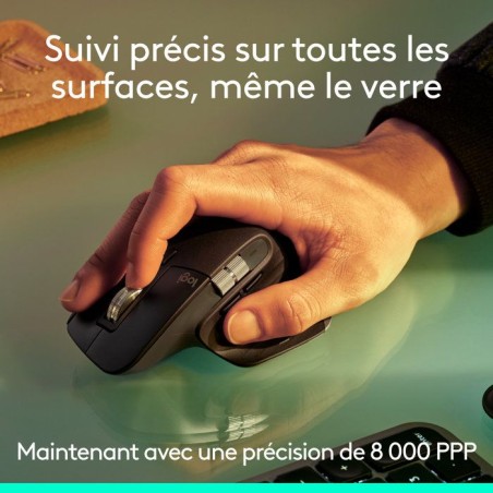 Souris - Sans fil - Logitech - MX Master 3S - Edition Bluetoth - Graphite