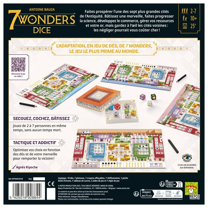 7 Wonders la version de Des 7 Wonders la version de Des