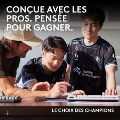 Souris - Sans fil - Logitech G - PRO X Superlight 2c - Rose