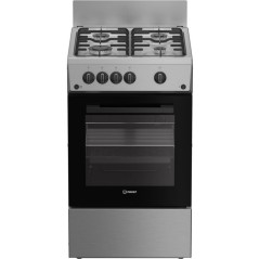 Cuisiniere a gaz - INDESIT - I5G1KMS - 4 foyers - 10,4 KWh - L50 cm -