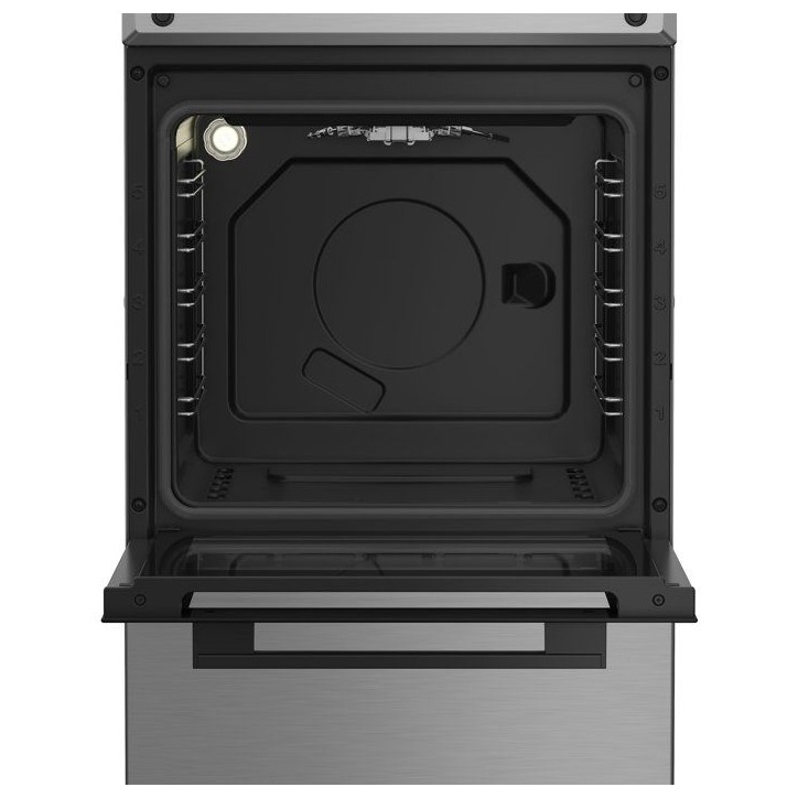 Cuisiniere a gaz - INDESIT - I5G1KMS - 4 foyers - 10,4 KWh - L50 cm - Silver Cuisiniere a gaz - INDESIT - I5G1KMS - 4 foyers - 10,4 KWh - L50 cm - Silver