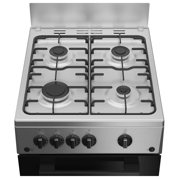 Cuisiniere a gaz - INDESIT - I5G1KMS - 4 foyers - 10,4 KWh - L50 cm - Silver Cuisiniere a gaz - INDESIT - I5G1KMS - 4 foyers - 10,4 KWh - L50 cm - Silver