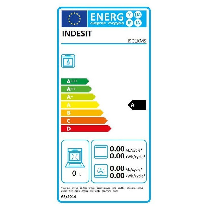 Cuisiniere a gaz - INDESIT - I5G1KMS - 4 foyers - 10,4 KWh - L50 cm - Silver Cuisiniere a gaz - INDESIT - I5G1KMS - 4 foyers - 10,4 KWh - L50 cm - Silver
