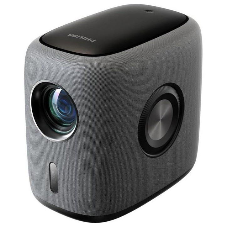 Vidéoprojecteur - PHILIPS - NEOPIX 950 - 1080P - 1400 lumens ANSI - WiFi 6 - USB-A x2 - HDMI x2 - Sortie audio 3,5 mm - Noir Vidéoprojecteur - PHILIPS - NEOPIX 950 - 1080P - 1400 lumens ANSI - WiFi 6 - USB-A x2 - HDMI x2 - Sortie audio 3,5 mm - Noir