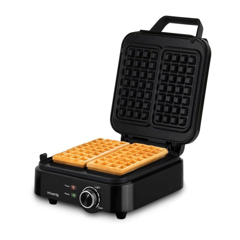 Gaufrier compact - HKoeNIG - GFX420 - 1200 W - Température réglable